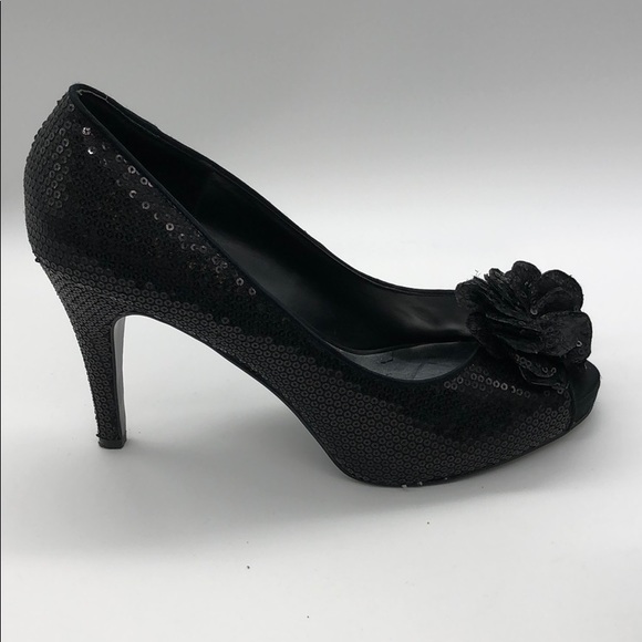 Black house white market black Sequent high heel - Picture 2 of 7